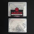 1set Diy Tool Rebuild Kit Mesh Coil Resistance Wire With Feet For Xros 1.2ohm Xros 1.0ohm Xros 0.8ohm. 