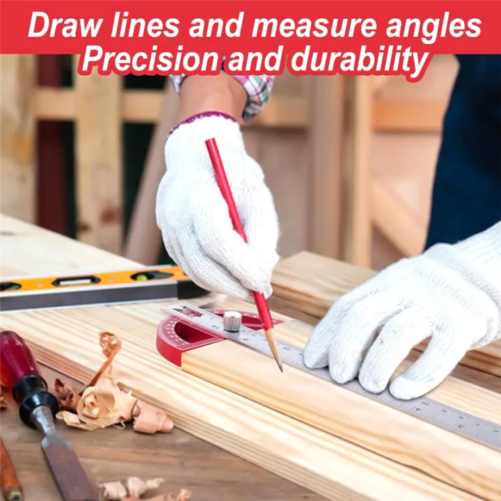 Protractor%20Angle%20Finder%20Red%20Protractor%20Angle%20Finder%20Aluminum%20Angle%20Ruler-Protractor%20for%20Woodworking,%20Angle%20Measuring%20Tool%20with%200-180%20Degrees%20-%20Image%206