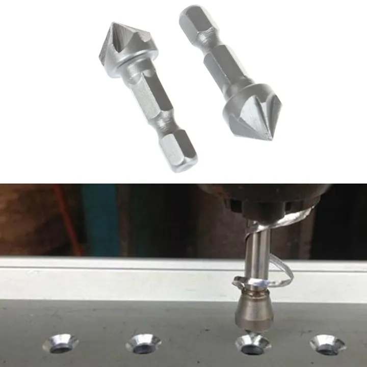 6%20Flute%20Countersink%20Drill%20Bit%20Chamfer%20Cutting%20Woodworking%20Tool%20hexagon%20handle%20Encounter%20-%20Image%204