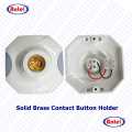 Button Holder Light Holder Solid Brass Contact.