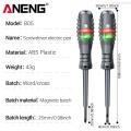 ANENG B05 2Pcs Word/Cross Screwdriver Electric Tester Pen Multi-functional Household Screwdriver with Indicator Electrician Tools. 