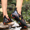 Outdoor wading shoes cross-border e-commerce plus size shoes beach river tracing anti-slip and anti-cut climbing shoes for men and women indoor fitness shoes. 