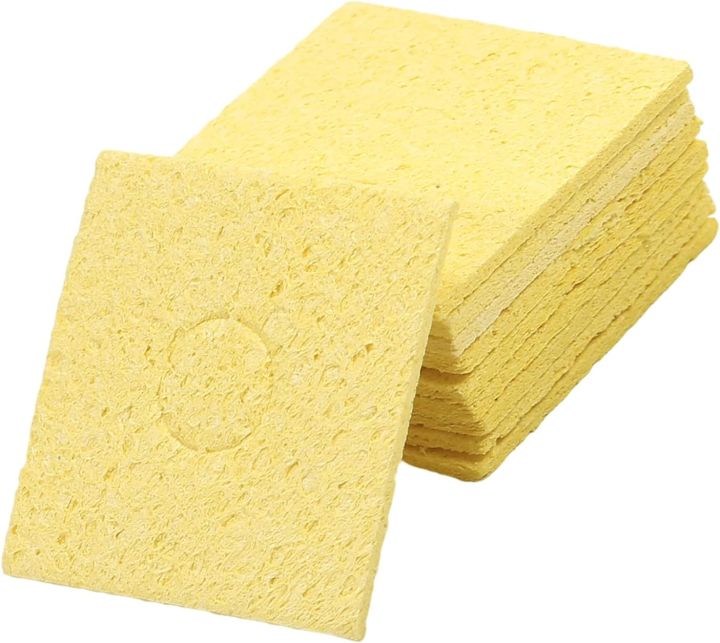 2pcs%20Soldering%20Sponge%2060mm%20x%2060mm%20for%20Iron%20Tips,%20Soldering%20Iron%20Cleaning%20Sponge%20Solder%20Tip%20Welding%20Clean%20Pads,%20Yellow%20Square%20-%20Image%205