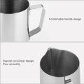 Stainless Steel Espresso Steam Pitcher, Espresso Milk Frothing Pitcher. 
