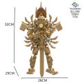 Cross-border hot selling building blocks Skibidi toilet man vs monitor man Titan TV man toy. 