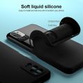 Xiaomi Poco M3 Pro 5G Silicone Matte Flexible Soft Phone Case - Black - Phone Back Cover.