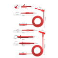 P1925 Multifunctional Multimeter Replaceable Probe Needle Kit with Digital Electrical Test Probes Set Alligator Clip Test Hook Flexible Wire. 
