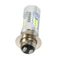 H6 Single-Claw Motorcycle 3030 21SMD Led Headlight Light Lamp Bulb 1200LM White 21W. 
