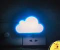 Beautiful and Cute Cloud Shape Night Light, LED DIM Light, Energy Saving Cartoon Night Light, Multi color Cloud. 