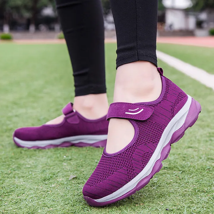 Zulijian%20Shoes%20for%20the%20Old%20Women's%20Summer%20Breathable%20Mom%20Shoes%20Middle-Aged%20and%20Elderly%20Mesh%20Shoes%20Non-Slip%20Soft%20Bottom%20Comfortable%20Walking%20Shoes%20Women%20-%20Image%203