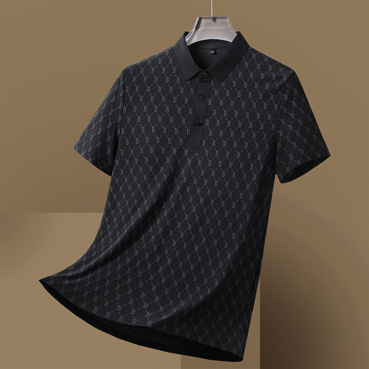 Summer%20men's%20lapel%20BT%20shirt%20business%20casual%20high%20elastic%20non-marking%20ice%20silk%20thin%20short%20sleeve%20polo%20shirt%20men's%20one%20piece%20dropshipping%20-%20Image%204