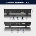 X96Q PRO Android 11 4K Smart TV Box Wifi Allwinner H313 Quad Core 2GB 16GB TV Box Streaming Media Player Android TV. 
