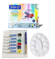 Doms Water Colour Tube 12 Color & 6 Color- 5ml (New Paper Packaging).