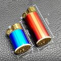 New Small Fat Dwen Compact Mini Metal Inflatable Open Flame Wheel Lig_hter.