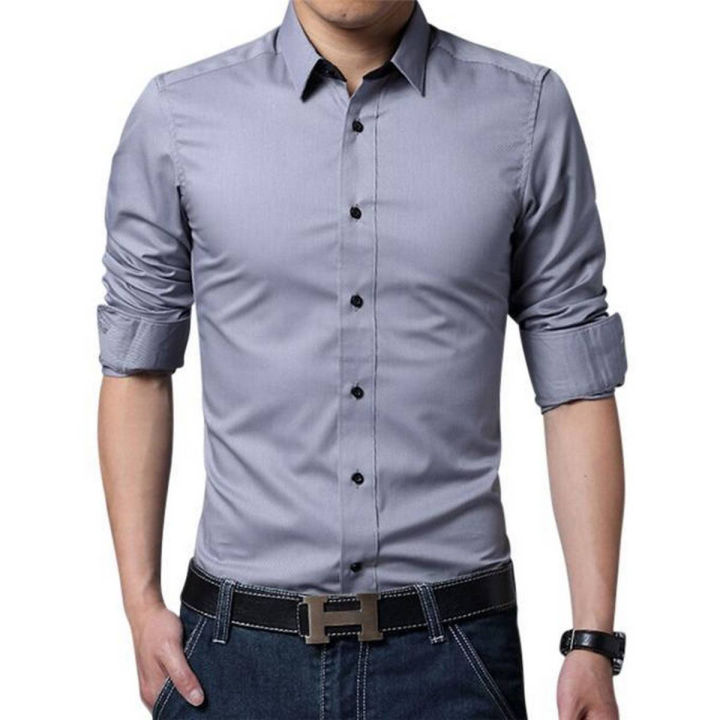 Solid%20Color%20Cotton%20Formal%20Shirt%20-%20Shirt%20-%20Shirt%20-%20Image%202