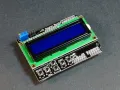 Keypad Shield With LCD1602 LCD Display Monitor 1602 16×02 5V Character Blue Backlight Screen LCD 1602 IIC I2C For Arduino LCD Display Electronics Circuitry & Parts. 