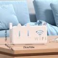 Wall Mounted Storage Box, Wireless WiFi TV Set-top Box, Router Shelf, No Drilling Design, Can Hold Various Small Items At Home_BEST GADGETS.