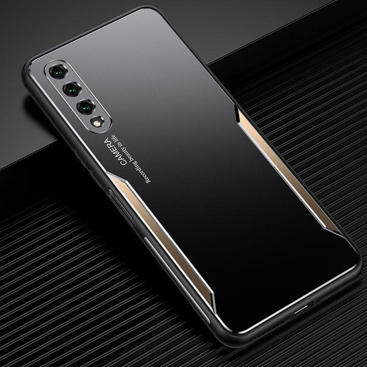 For%20Huawei%20Y9S%20Electroplated%20Metal%20Back%20Panel%20Soft%20TPU%20Bumper%20Double%20Shockproof%20Protective%20Cover%20Compatible%20case%20%20Soft%20TPU%20Bumper%20-%20Image%202