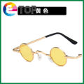 Children's sunglasses, fashion girls, retro small round frame prince glasses, performance modeling sunglasses, handsome boys, baby glasses. 