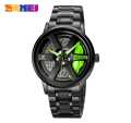 SKMEI 1787 Rotation Wheel Stainless Steel Watch for Men. 