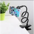 Universal Flexible Mobile Phone Holder Stand - Black. 