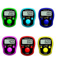 Random Color Finger Counter Digital LED Electronic Handheld Tally Counter Clicker Finger Ring Digit Stitch Marker. 
