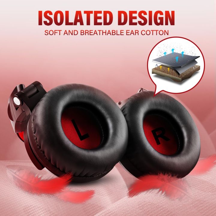 Oneodio%20Professional%20DJ%20Headphones%20Over%20Ear%20Studio%20Monitor%20Headset%20With%20Microphone%20HIFI%20Wired%20Bass%20Gaming%20Headset%20For%20Phone%20-%20Image%204