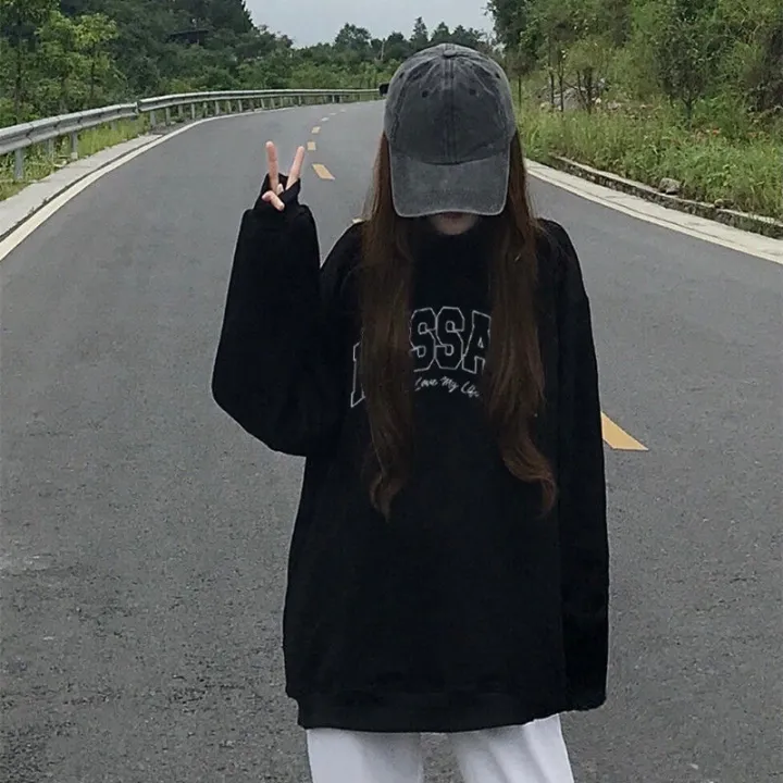 American-StyleoversizeThin%20Velvet%20Padded%20Hooded%20Sweatshirt%20Women's%20Autumn%20Black%20Loose%20Fried%20Street%20Coat%20Trendy%20High%20Street%20Top%20-%20Image%202