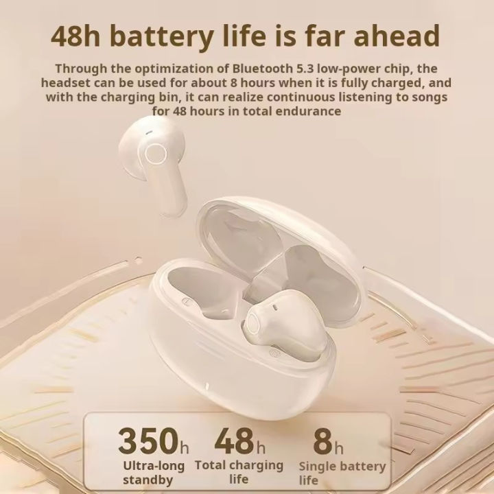 Timack%C2%AE%20J16%20Wireless%20Headsets%20Bluetooth%20Earphone%205.3%20ENC%20Earbuds%20LED%20Power%20Display%20TWS%20Sport%20Headphone%20with%20Mic%20for%20Smart%20Phone%20-%20Image%206