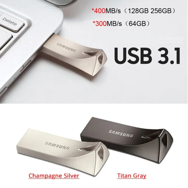 SAMSUNG%20BAR/FIT/Plus%20USB%203.1%20Flash%20Drive%20256GB%20128GB%2064GB%20USB%20Type-C%20Metal%20Pen%20Drive%20USB3.1%20Memory%20Stick%20Storage%20Device%20U%20Disk%20-%20Image%202