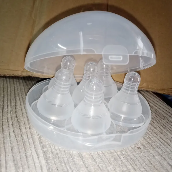 Baby%20Silicone%20Nipple%20Soft%20Silicone%20-6pcs%20With%20Box%20-%20Image%202