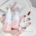 DAIMANPU Small Bottle Mirror Lip Glaze, Long Lasting Waterproof Not Easy To Fade Water Gloss Glass Jelly Lip Student Affordable Lip Gloss Lipstick.