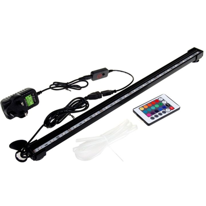 28cm Aquarium Fish Tank Waterproof LED Light Bar Submersible Air Bubble