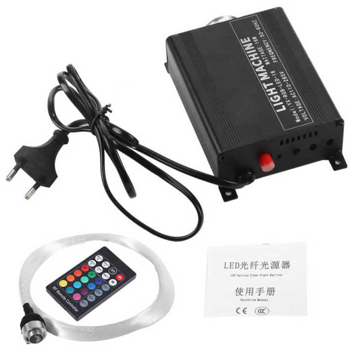 Optic%20Star%20Ceiling%20Kit%2016W%20RGBW%20LED%20Plastic%20Fibre%20Light%20with%2028Keys%20Remote%20for%20Billboard%20Bar%20Part%20Super%20Market%20-%20Image%203
