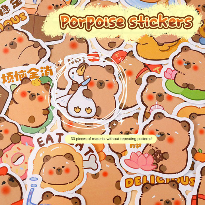 30Sheets%20Creative%20Funny%20Capybara%20Stickers%20Toy%20Kawaii%20Fashion%20Stickers%20DIY%20Cartoon%20Lovely%20Capybara%20Stickers%20Children%20Gifts%20Hudduo%20-%20Image%203