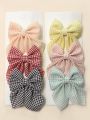 40PCS/Set Multiple Format New Fashion Children'S Bow Ring Women Baby Hair Clip Cute Popular Girl Hair Accessories Headdress 746. 