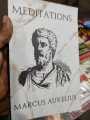 Meditations by Marcus Aurelius translated by Gregory Hays. 