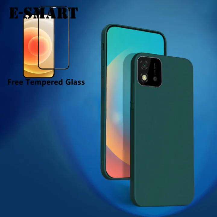 Phone%20Case%20Realme%20C11%202021%20Soft%20Back%20Cover%20+%20Free%20Tempered%20Glass%20Screen%20Protector%20Matte%20Silicone%20Realme%20C11%202021%20Case%20-%20Image%202
