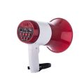 Handheld Bluetooth Megaphone 80 Watt with Loud Speaker, Recorder USB Memory Card Input Announcing Talk Record Play Siren Music, Rechargeable Battery Included. 