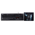 HXSJ Keyboard & Mouse Combo USB Wired Keyboard Mouse Combo Gaming Keyboard Mouse Set 104 Keys Keyboard Ergonomic Mouse Combo Black. 