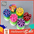 HelloWorld Birthday Candle Solid Paraffin Blossoming Birthday Cake Electronic Lotus Candle.