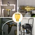 Brass Pipe Fitting Adapter 1/4" NPT Male to 1/2" NPT Female Reducer Connector. 