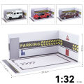 Adaptation 1:32 Car Model Parking Lot Decoration Car Model Display Scene PVC Simulation Base Children's Gift Batch. 
