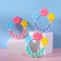 New Design Silicone Baby Hand Teether Infant Silicone Safety Teeth Stick Rattles Teether Baby Toy Gifts.