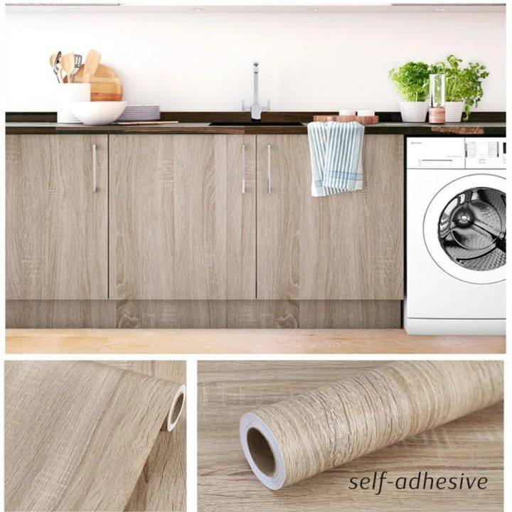 40cm%20Width%20Wood%20Grain%20PVC%20Wallpaper%20for%20Door%20Wardrobe%20Cupboard%20Table%20Furniture%20Waterproof%20Self%20Adhesive%20Stickers%20Home%20Decor%20Film%20-%20Image%205