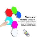 Hexagon Lights Affordable Price In Bangladesh Zymak H52 Hexagon RGB Lights Gaming Room Wall Decoration Hexagonal LED RGB Gaming Lights Night Light. 