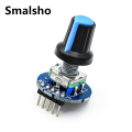 Rotary Encoder Module for Arduino Brick Sensor Development Round Audio Rotating Potentiometer Knob Cap EC11. 