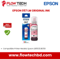 Epson 057 Ink Bottle Full Set 70ML ( 6 Color B/C/Y/M/LC/LM)  for Use in EPSON L8050/L18050 Colour Photo Printer. 