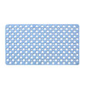 Non-slip Bathroom Shower Bath Mat Suction Cup Bathtub Mat 30x17inch White. 