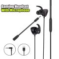 3.5mm Type C Gaming Headset For Pubg Ps5 Csgo Games Wired Earphone Microphone Volume Control In-Ear Headphone For Pc Gamer.